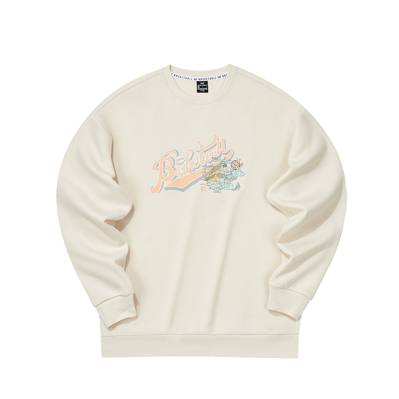 361卫衣秋季男女款时尚系列舒适透气宽松圆领套头卫衣652331804-