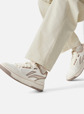 李宁休闲鞋男反伍BADFIVE新秀篮球文化运动板鞋ABCU025-B品