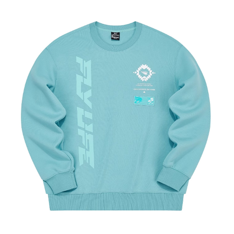 361度男子运动衫圆领春季休闲时尚宽松套头卫衣552319816