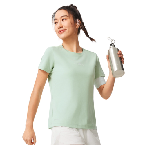 李宁冷气凉感衣健身夏季女子冰感运动短袖T恤ATSV346-4