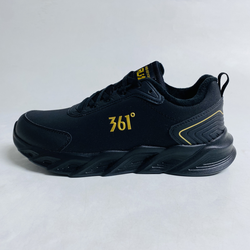 361&deg;跑鞋冬男鞋跑步系列时尚舒适保暖防滑减震加毛跑鞋672442239