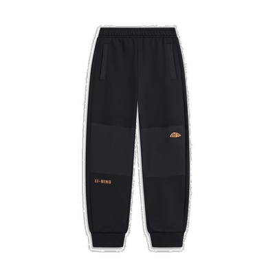 李宁卫裤女童冬季运动生活系列时尚舒适简约宽松运动长裤YKLT304-