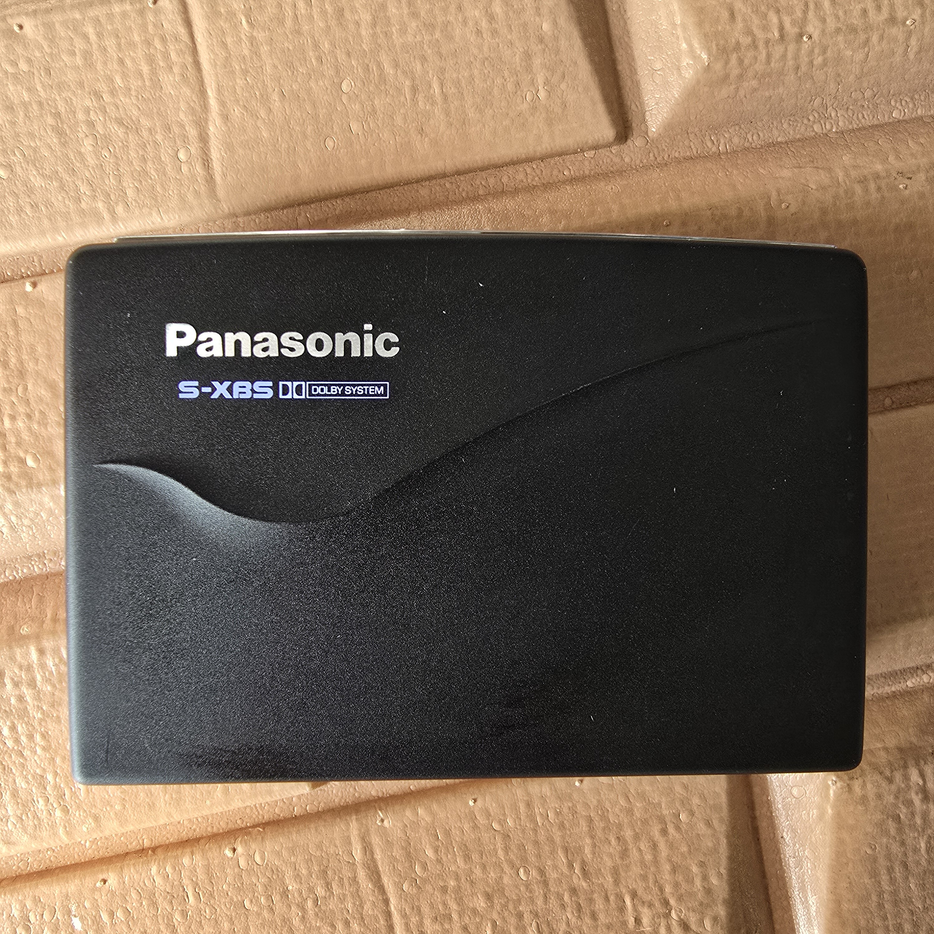 松下原装进口高音质磁带机立体声重低音单放机超薄黑金刚自动翻面