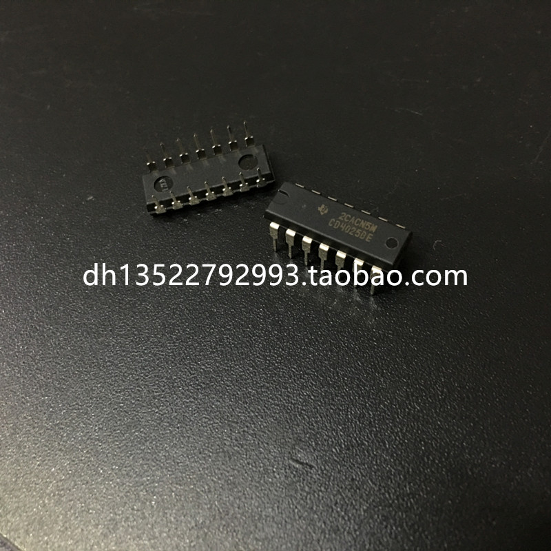 IC集成电路 CD4025BE DIP14 CD4025 直插 TI/德州 原装进口