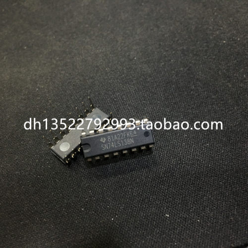集成电路IC74LS138 SN74LS138N解码器/多路分解器 DIP16 IC 芯片