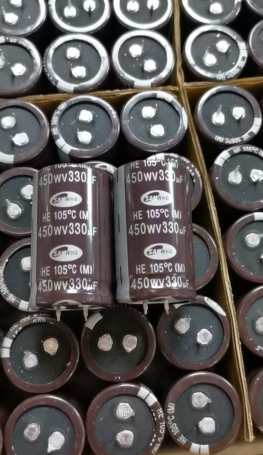 HE2W337M30050HC17T 450V330UF 30X50 韩国三和HE 105度 SAMWHA