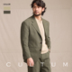 单排平驳领西服外套春夏休闲百搭男士 CULTUM意式 西服 亲肤全棉