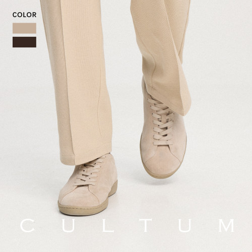 【反绒牛皮】CULTUM开图男士春夏休闲百搭德训鞋商务通勤板鞋