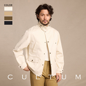 夹克春秋外套男 户外猎装 100%棉防泼水 CULTUM重磅纯棉绅装