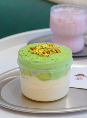 【悠悠小食光】茉莉蜜瓜开心果 新鲜蜜瓜甜品罐子下午茶