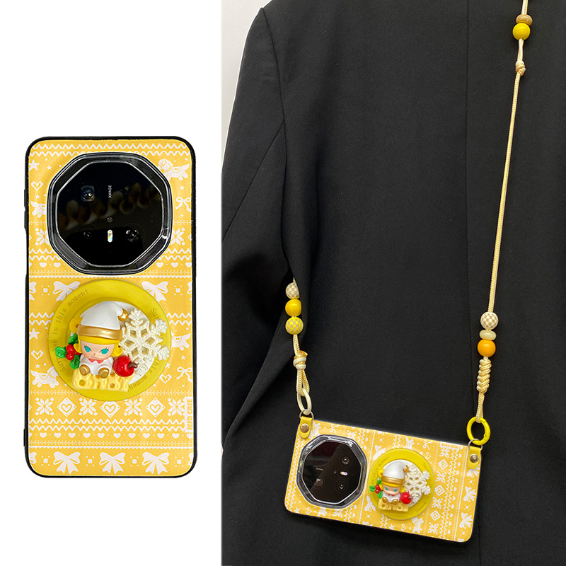 茉莉平安夜磁吸支架全包防摔适用于华为mate60rs非凡大师手机壳mate70pro保护套MATE70RS高级感外壳高档女