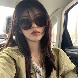网红方形同款新款折叠墨镜女夏季防晒防紫外线偏光墨镜开车眼镜男