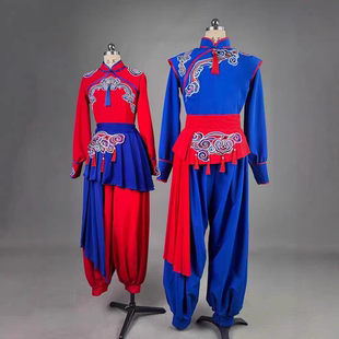 春晚潮起英歌舞打鼓演出服潮汕游神舞英歌表演服广场舞扇子舞服装