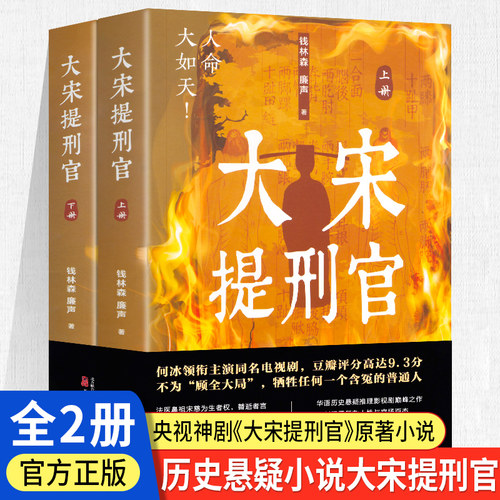 大宋提刑官全2册何冰主演央视电视剧原著小说法医鼻祖宋慈为生者权替逝者言十一桩奇案扑朔迷离 疑云重重揭露复杂人性与官场百态书