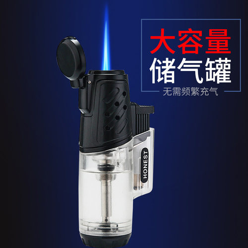 小巧便携 透明气箱  直冲火焰  礼盒包装