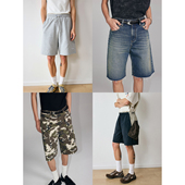 清仓 往季 夏季 短裤 特价