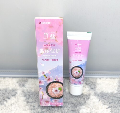 LG喜马拉雅粉盐牙膏花香冰薄荷清新去渍口气（全店满50包邮）