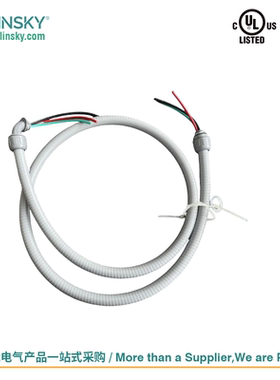 USLINSKY灵天PVC塑胶软管美标UL认证电线保护软管穿线管电缆套管