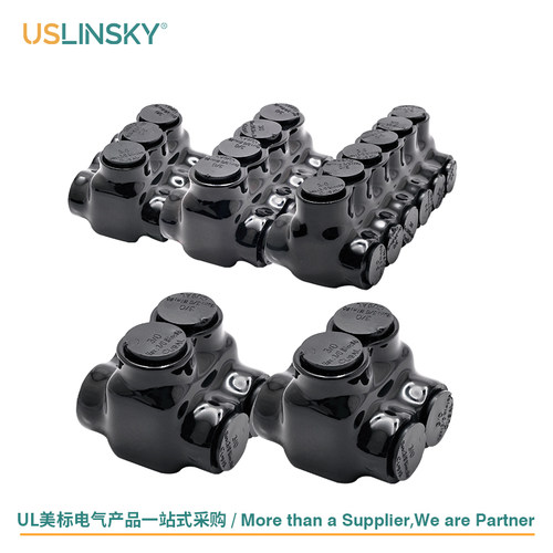 USLINSKY铝端子LICD3/0-2美标UL认证NEC 230.46认证3000件起批