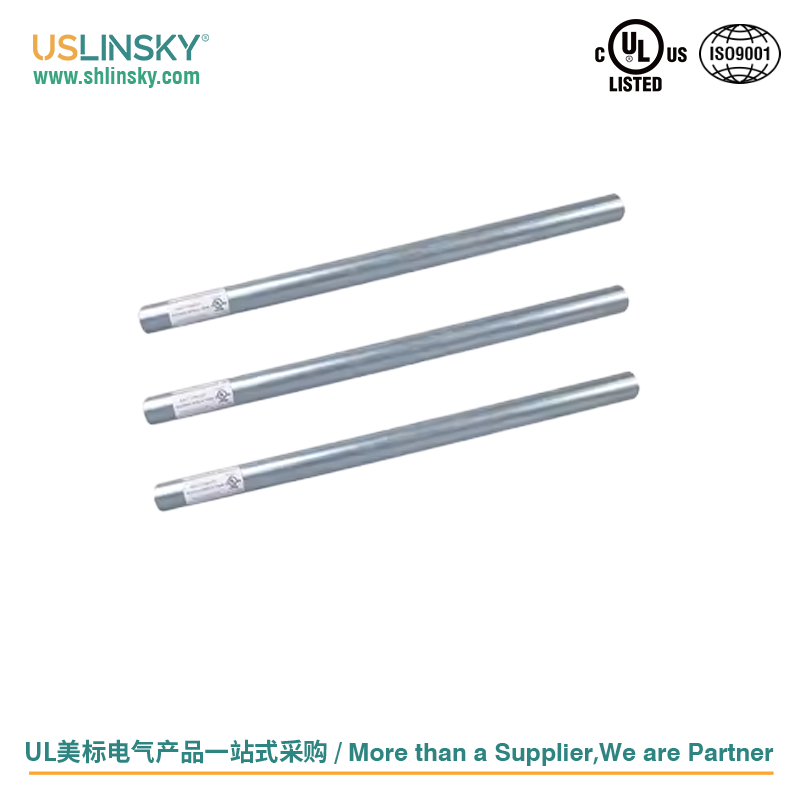 美标认证UL金属镀锌接线管EMT明装走线电工改造1.5米*2工业风线管