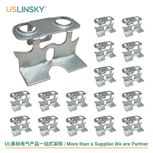 USLINSKY灵天美标金属盒电线电缆金属压线卡