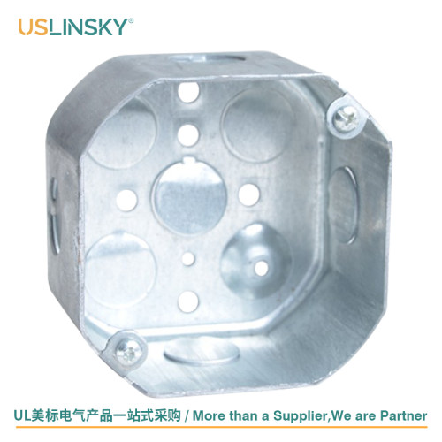 USLINSKY灵天加拿大金属接线盒镀锌钢材质底盒LT165