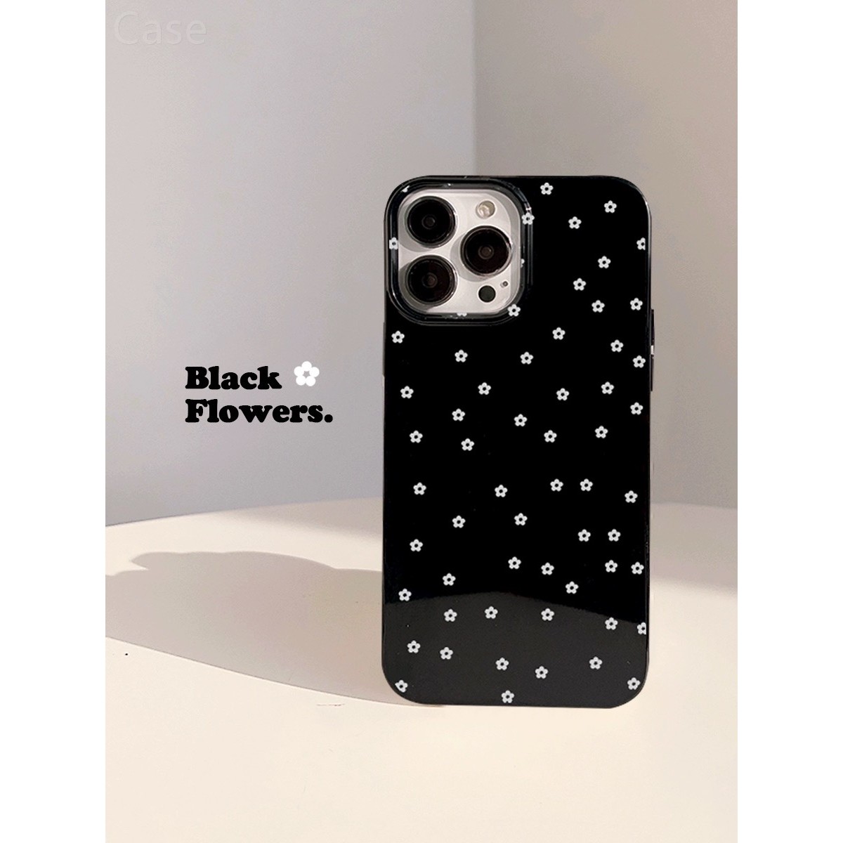 小众适ins风小碎花用iphone17promax手机壳14甜酷法式雏菊花朵苹果13新款12少女11韩风14亮面x保护套16软壳15