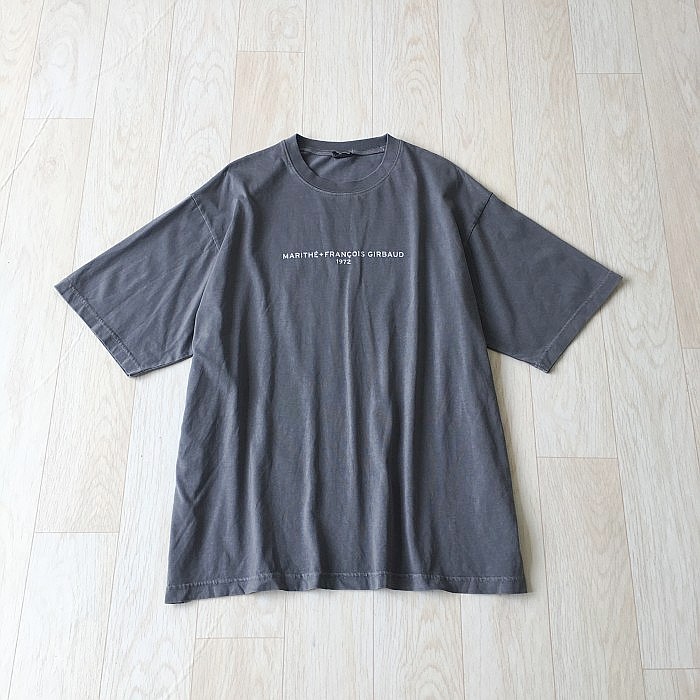 女装日单圆领套头宽松大码短袖纯色中长款大板T简约遮肉休闲夏T恤