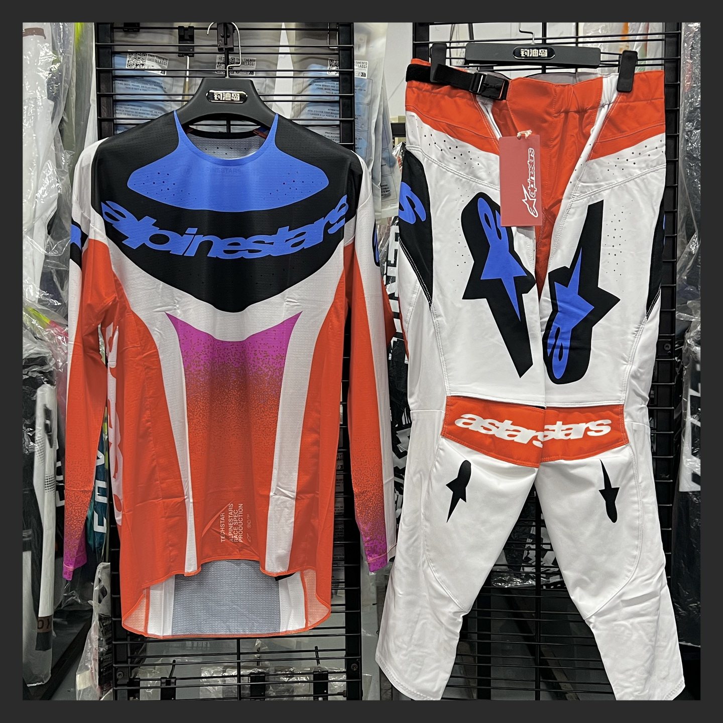 意大利a星越野摩托车套装职业车手赛服骑行服林道拉力赛车衣裤薄