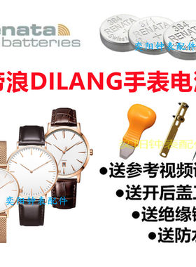 YD适用于帝浪DILANG手表电池E2E3V2V5L6瑞士原装进口手表电池