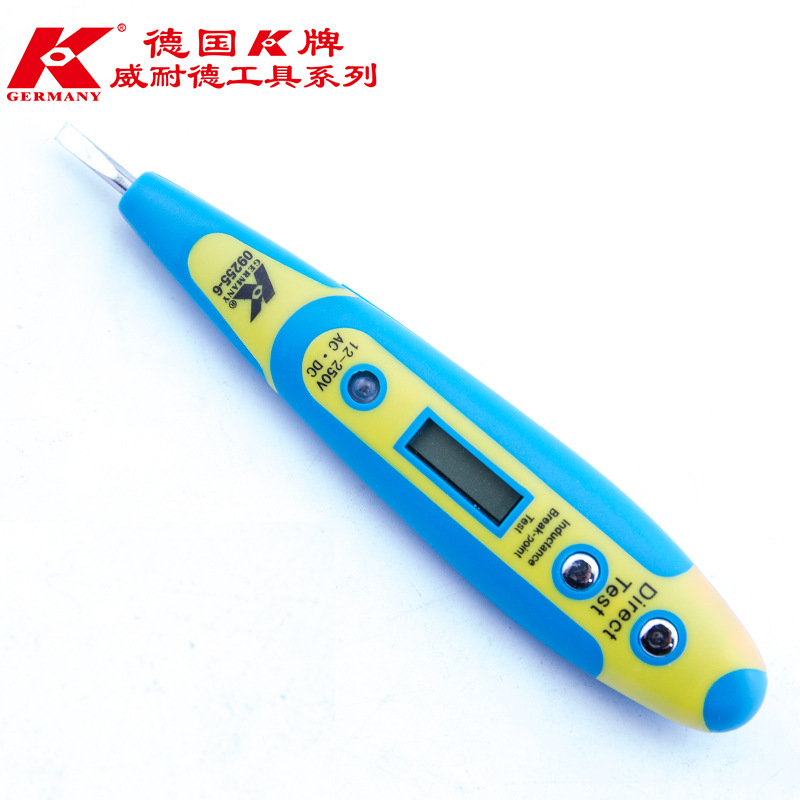 德国k牌 数显LED多功能非接触式感应测电笔试电笔电工工具