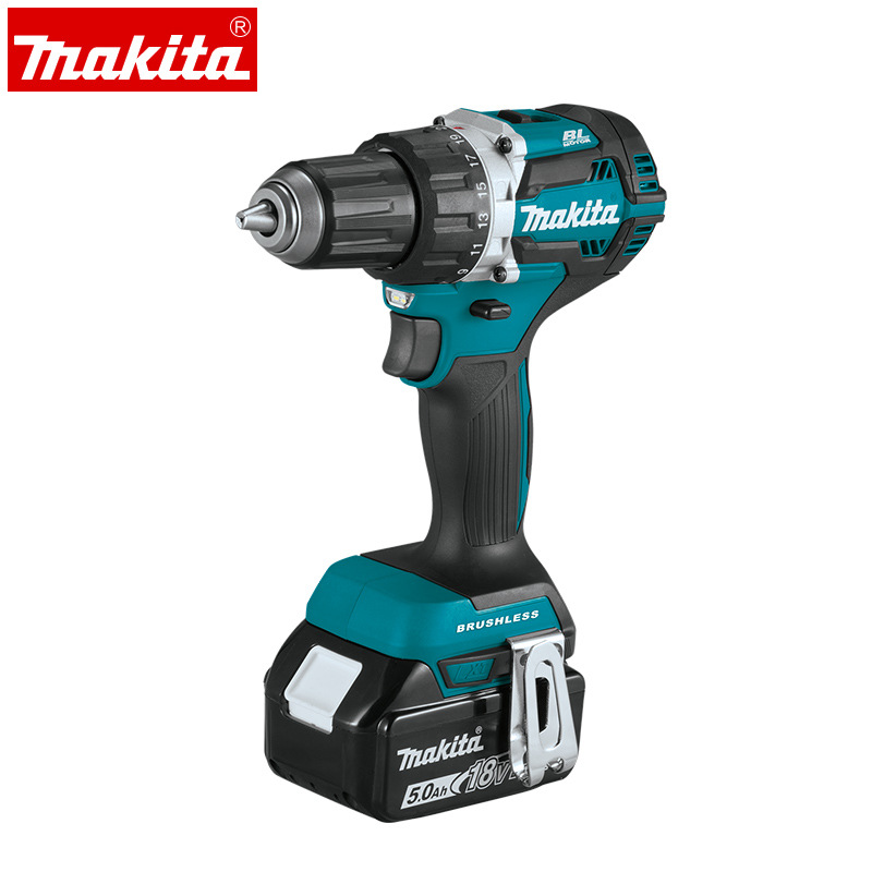 Makita牧田DDF484Z/RFE/RMR/RTE充电式起子机电钻18V锂电螺丝刀