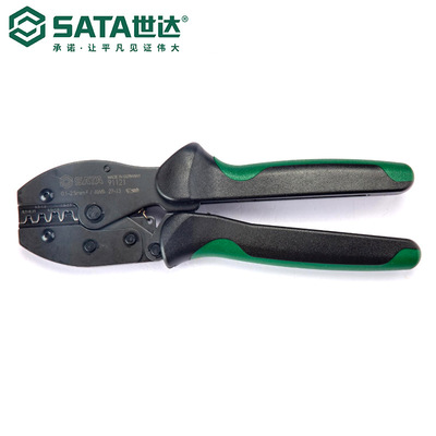 Sata/世达G系列电脑裸端子自调欧式压接钳绝缘91121-91128钳子