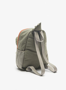 Z家童包男女童动物形绿色恐龙造型揹包双肩包小书包