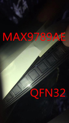 MAX9789CETJ MAXIM美信 QFN32 收发器 驱动器 原装 MAX9789AE