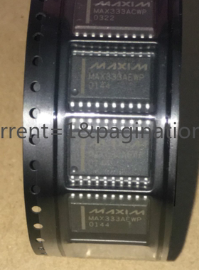 全新MAX333AEWP 模拟开关 贴片 可直拍 SOP-20封装 MAX333CWP