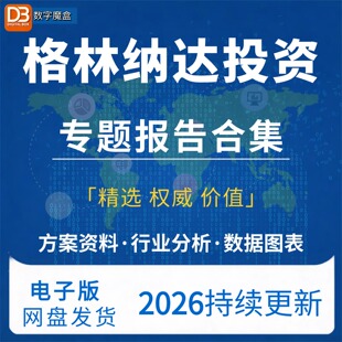 2026格林纳达投资指南贸易市场数据研报行业趋势分析专题资料合集