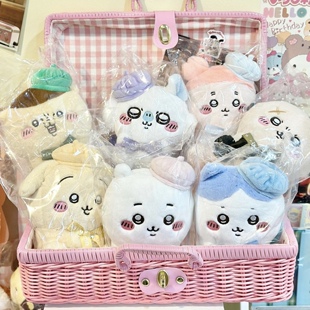 包邮 日本正品采购chiikawa吉伊卡哇贝雷帽画师宝宝公仔毛绒娃娃