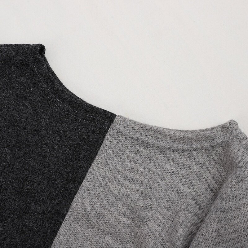 Ladies Women Winter Crew Neck Sweater Pullover Patchwork Jum|ruв категории Женская одежда, женской одежды - от Buy2taobao.com для оказания профессиональной услуги покупки агента Taobao