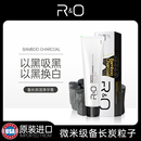 进口RO备长炭薄荷洁净牙膏去黄去除口臭清新口气美白牙膏 美国原装