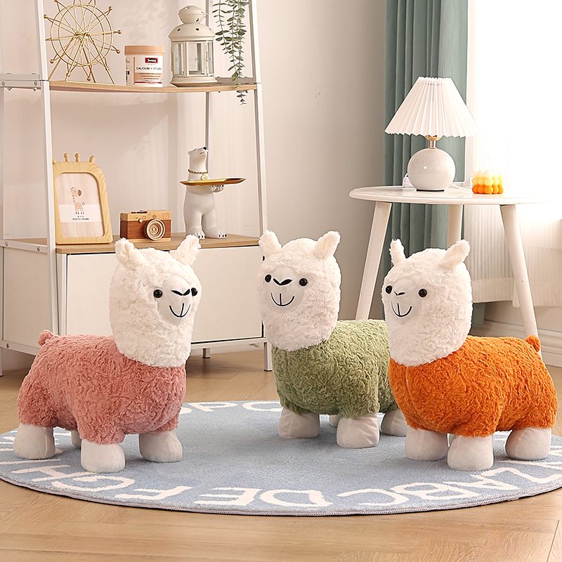 良匠尚品羊驼座椅客厅换鞋凳儿童