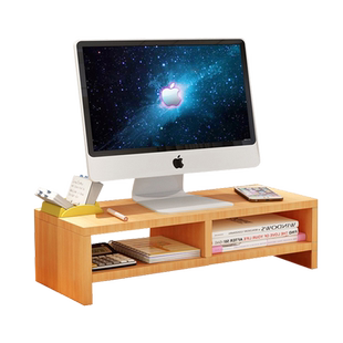 电脑显示器增高架子办公台式桌面底座简约支架键盘收纳垫高置物架