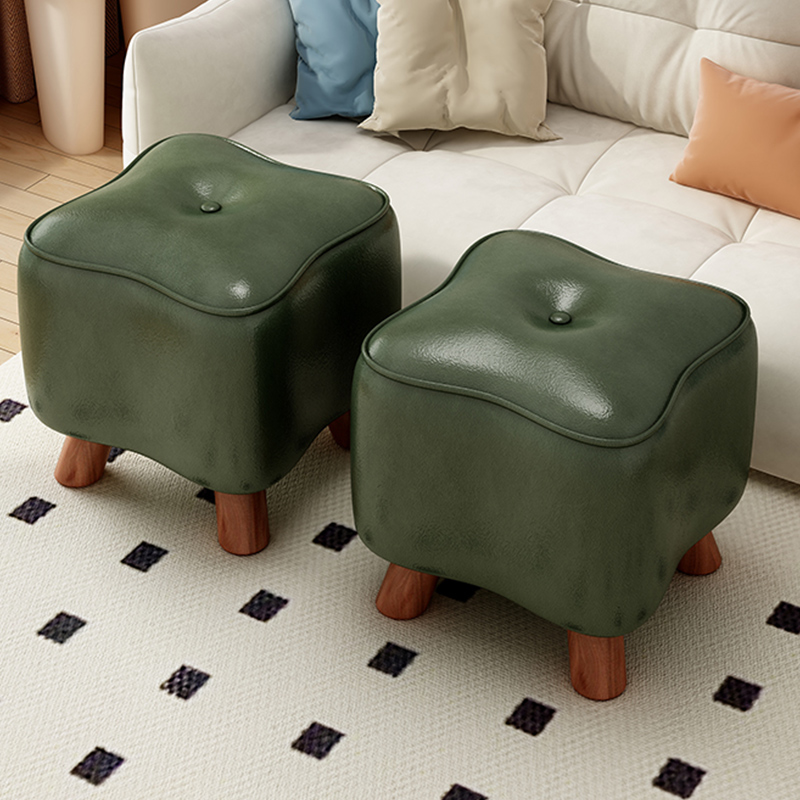 家用小凳子矮凳小板凳皮质凳子