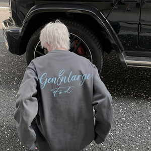潮流字母排版长袖T恤A425-D4219-P48控58面料棉图片