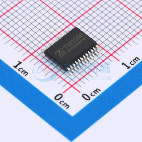 原装正品 TM1668-SSOP24-TA2108 封装SSOP-24 LED驱动