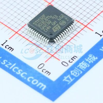原装正品 STM32F303C8T6 封装LQFP-48(7x7) 单片机(MCU/MPU/SOC)