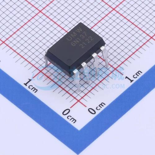 原装正品 6N137M 封装DIP-8 逻辑输出光耦