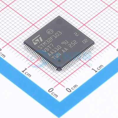 原装正品 STM32F103VDT7 封装LQFP-100(14x14) 单片机(MCU/MPU/SO