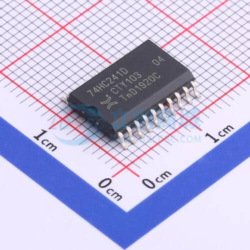 全新原装 74HC241D,653 封装 SOIC-20-300mil 缓冲器/驱动器/收发