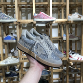 休闲运动舒适脏脏鞋 2025新款 韩国东大门真皮亮片做旧星星小脏鞋 女